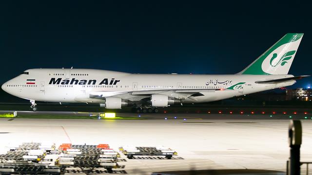 EP-MEE:Boeing 747-400:Mahan Air